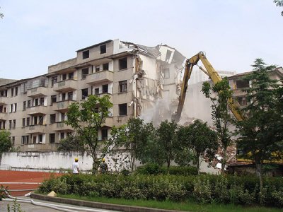常熟水塔拆除